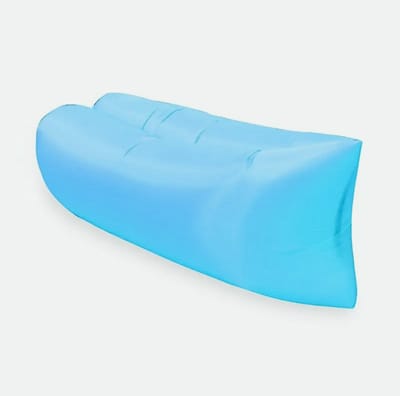Opblaasbare loungestoel – vult zich met lucht, geen pomp nodig - inflatable - Zelfvullende luchtstoel