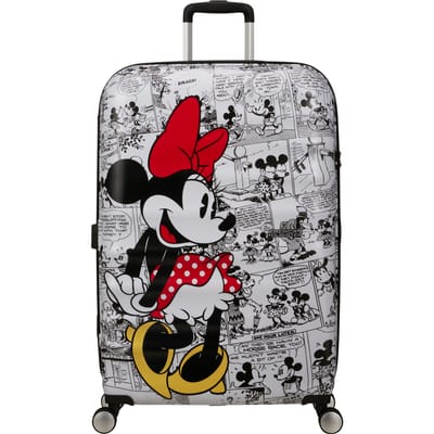 American Tourister Disney Wavebreaker Grote ruimbagage Minnie Comics White