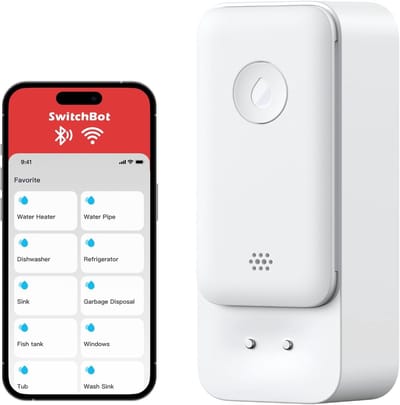 Waterlekdetector met WiFi en Alarm - Slimme Water Sensor voor Keuken en Badkamer