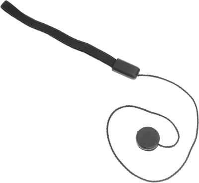 Lensdop Houder - Dop Lanyard - Camera Bescherming - Anti-verlies Ontwerp - 20 Stuks - Zwart
