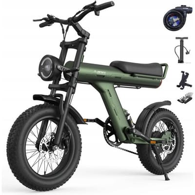 Elektrische fiets - JANSNO - X90 - 750W - 48V 14Ah Batterij - 45KM actieradius - Max. Snelheid 52km/u