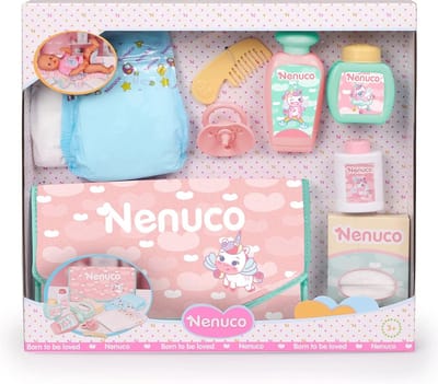 Luiertas speelgoedset met luierwisselset en accessoires voor babypoppen - Voor kinderen vanaf 2 jaar