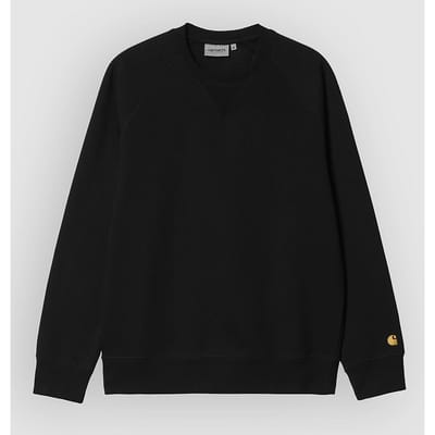 Carhartt WIP Chase Sweater zwart