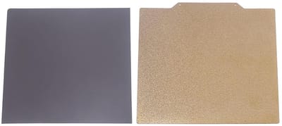 Dubbelzijdig Textured PEI Blad 355mm x 355mm met Flexibele Stalen Constructie voor 3D Printen van PLA, ABS, PETG en TPU