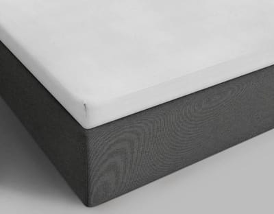 Briljant Home - Hoeslaken voor Topdekmatras - 90x200 - Percal - Hoeslaken voor Topper - Off White - 100% Katoen