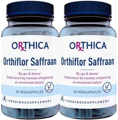 Orthica Orthiflor Saffraan - 2 x 30 tabletten - Voordeelverpakking
