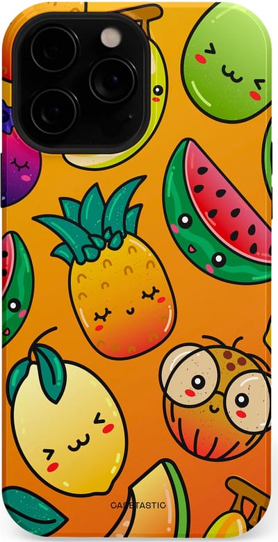 Casetastic Hoesje Geschikt voor Apple iPhone 13 Pro Max Magsafe - Stijlvolle Beschermende Duo-layer Case - Fruitastisch