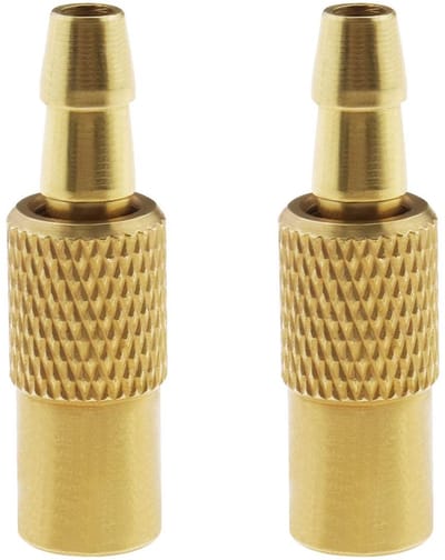 Store_7 - Band Inflator Valve Connector - Vervangingsset - Geschikt voor 6mm Slang - Auto Accessoires - Messing - Band Reparatie Tools