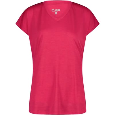 T-shirt met wijde kraag in jersey dames CMP