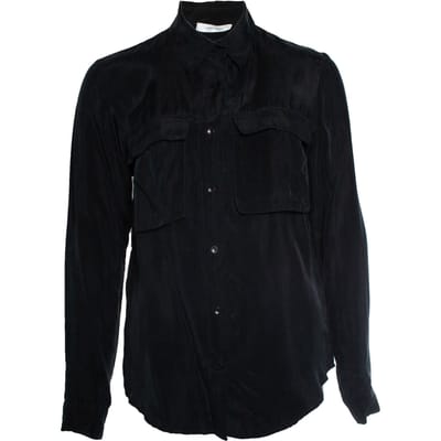 Anine Bing, Zwarte shirt met zakken