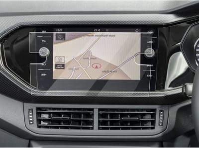 Navigatiebeschermfolie voor VW T-Cross (2019-2023) - 9H Krasbestendige Tempered Glass Screen Protector en Accessoires voor Auto GPS