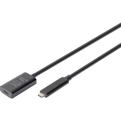 Digitus DA-73112 USB-kabel USB 3.2 Gen2, USB 3.2 Gen2, USB 3.2 Gen1, USB 3.2 Gen1, USB 3.1 Gen2, USB 3.1 Gen1, USB 3.0 USB-C, USB-C bus, USB-C stekker