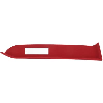 Couvercle de tableau de bord de voiture Garniture intérieure en daim Remplacement pour Ford Mustang 2015-2021 Conduite à gauche Red