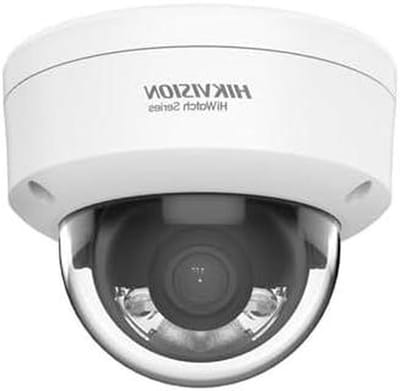 IP Dome Camera - Beveiligingscamera Koepel - Buitenbeveiliging - Kleur Nachtzicht - 12.5 x 12.5 x 10 cm - Wit