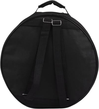 Snare Drum Rugzak voor 14 Inch Trommel, Inclusief Schouderband, Nylon Tas voor Drumsticks en Muziekboeken, Beschermend en Handig voor Muzikanten