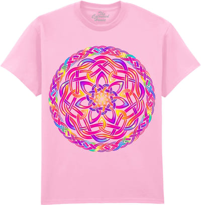 Tropical Celtic Knot The Coloured House T-shirt M