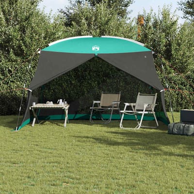 vidaXL - Muskietentent - met - dak - Zeegroen - 380 - x - 380 - x - 225 - cm