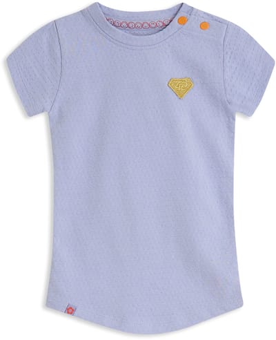 4PRESIDENT T-shirt meisjes - Baby Lavender - Maat 98 - Meiden shirt
