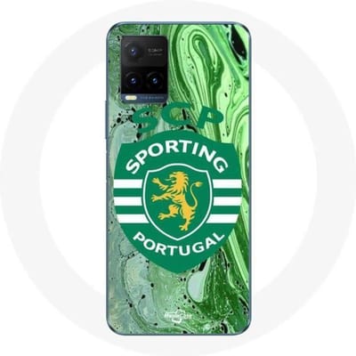 Vivo y21s 2021 hoesje scp sportieve portugal groene achtergrond