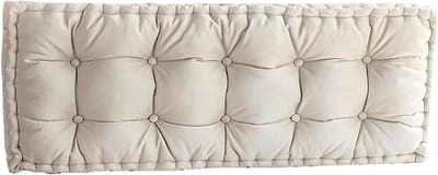 Bankkussen - Zitkussen Tuinbank - Buiten Zitten - 10 cm Dikke Vulling - 180 x 50 cm - Beige
