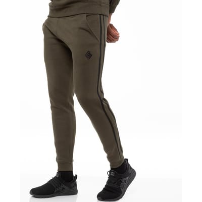 Heren Khaki trainingspak Joggers| Enzo Designer Menswear