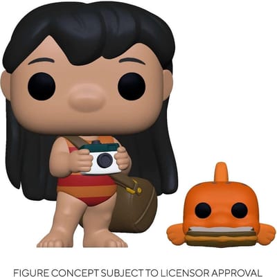 Vinyl verzamelaarsbeeldje Funko Lilo & Stitch POP! & Buddy Lilo w/Pudge