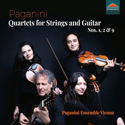 Paganini Ensemble Vienna - Paganini: Quartets For Strings And Guitar No. 1, 2 & 9 (CD)