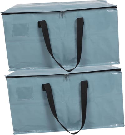 Vouwbare Verhuisdozen - Opbergzakken - Opslag en Transport - Versterkte Handgrepen - 69x36x35 cm - Multi