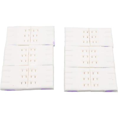 12 Pièces Recharges de Rechange Jetables pour Brosse de Toilette pour 3061 Recharges de Manche de Nettoyeur de Toilette Fournitures Type 2