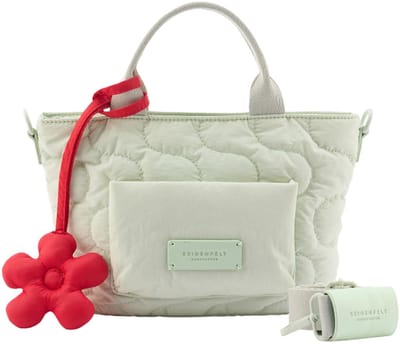 SEIDENFELT MANUFAKTUR handtas schoudertas Vaala Mini Tote Jelly Mint mintgroen