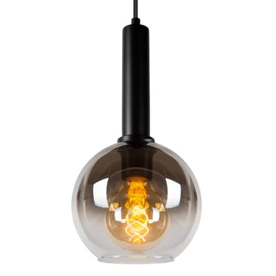 Lucide MARIUS - Hanglamp - Ø 30 cm - 1xE27 - Zwart