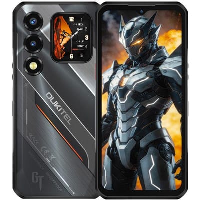 OUKITEL WP66 5G Smartphone Robuste 36GB+512GB 6,6  FHD+ 11000mAh 108MP Telephone Portable Incassable Android 16 Dual SIM/NFC Noir