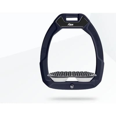 Veiligheid stirrups voor endurance paardrijden Rood/Grijs/Wit Flex-On Safe-On