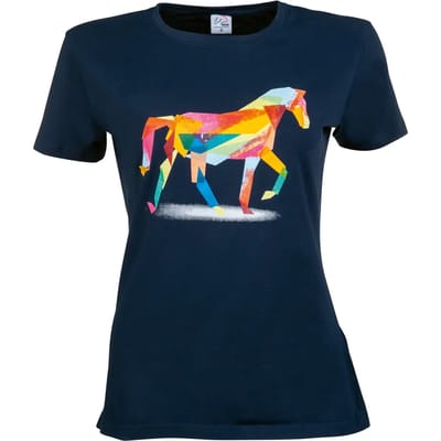 T-shirt dames HKM Colourful Horse