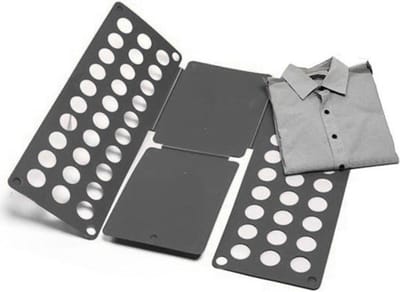 TDR - Vouwplank voor kinderen- Super handig en snel uw kleding gevouwen , 38x40cm - Zwart
