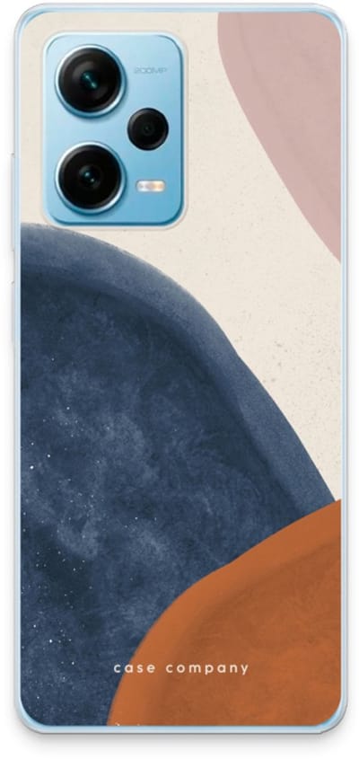 Case Company® - Hoesje geschikt voor Xiaomi Redmi Note 12 Pro Plus hoesje - Geo #1 - Soft Cover Telefoonhoesje - Bescherming aan alle Kanten en Schermrand