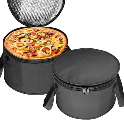 Ronde Lunchtassen 30x20cm - Isolerende Thermische Drager voor Taarten en Casseroles, Herbruikbare Koeltas voor Picknick en Potluck, Ideaal voor Voedselbezorging