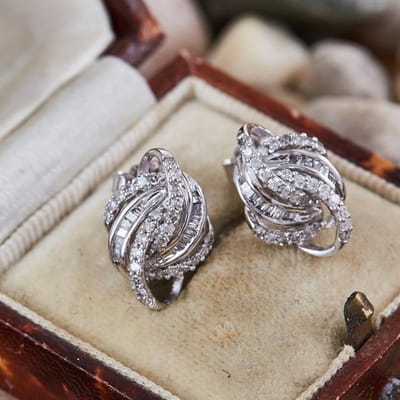Sterling Zilver Fijne Heldere Zirkonia Knop Oorbellen voor Vrouwen Verloving Bruiloft Sieraden Cadeaus gray
