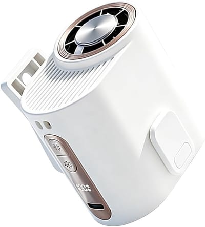 VHV - Clipventilator - clipventilator usb oplaadbaar - USB oplaadbaar, stil, met klem, handsfree - voor bureau, kinderwagen, camping