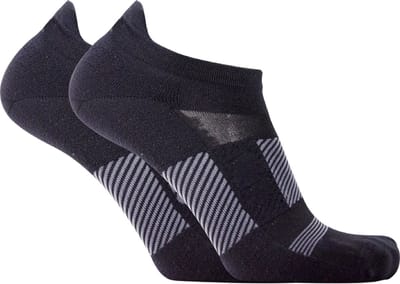 OS1st TA4 thin air compressie sneakersokken maat S (35.5-38.5) – zwart – sportsokken – verkoelend – temperatuurregulerend - naadloos – voorkomt blaren – verbeterd de doorbloeding