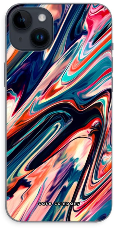 Case Company® - Hoesje geschikt voor iPhone 14 Plus hoesje - Quantum Being - Soft Cover Telefoonhoesje - Bescherming aan alle Kanten en Schermrand