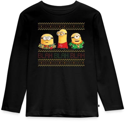Minions Ugly X-mas Blah Premium T-Shirt Kinderen