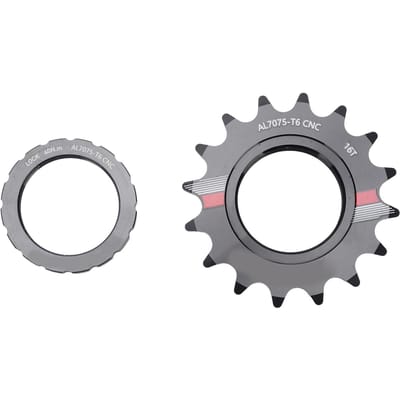 Fixed Gear Single Speed Fiets Freewheel Aluminiumlegering Lichtgewicht Fiets Freewheel Vervanging 16T gray