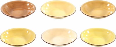 Studio Tavola Diepe Borden Sunny Fall ø 21 cm - 6 stuks