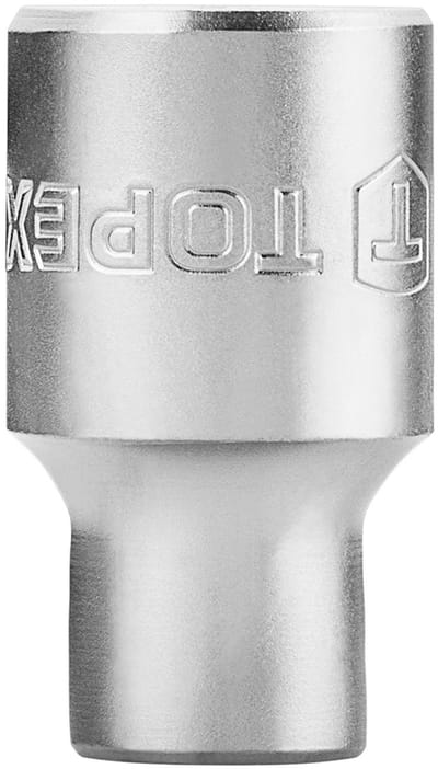 Topex - Zeskant Dopsleutel - 1/2” - 10 mm - Chroom-Vanadium Staal