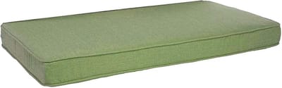 Bank Kussen - Mooie Zit - Buiten Ontspannen - Waterproof Polyester - 122x36x5 cm - Lichtgroen