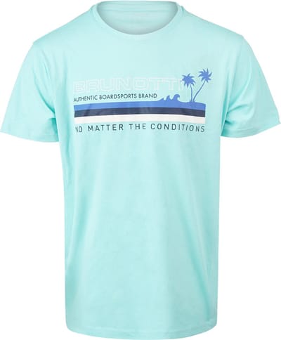 Brunotti Leeway Heren T-shirt - Blauw - M