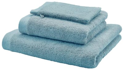 Aquanova Sava - Badlaken - GOTS KATOEN - 70x140 cm - Aquatic (blauw)