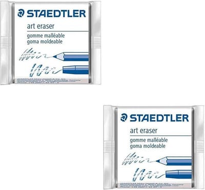 Kneedgum Gummetjes voor Kunstenaars - Set van 2