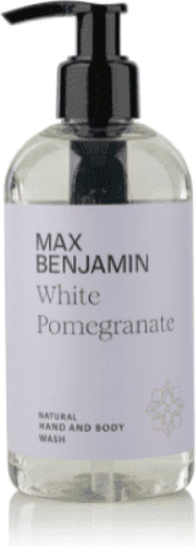 Max Benjamin - Hand & Body Wash 300ml - White Pomegranate - Handzeep